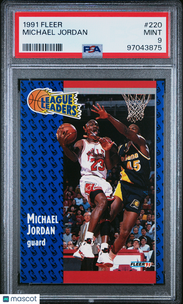1991 Fleer Michael Jordan #220 PSA 9