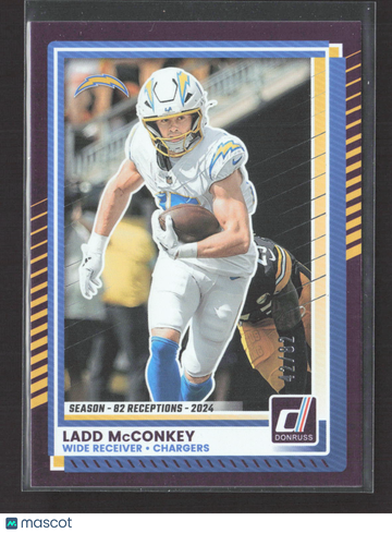 2025 Panini Donruss Ladd McConkey #31 42/82