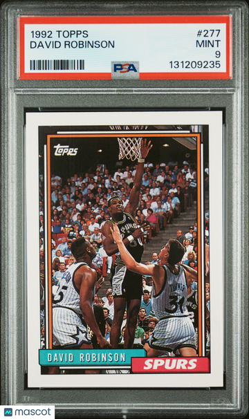 1992 Topps David Robinson #277 PSA 9