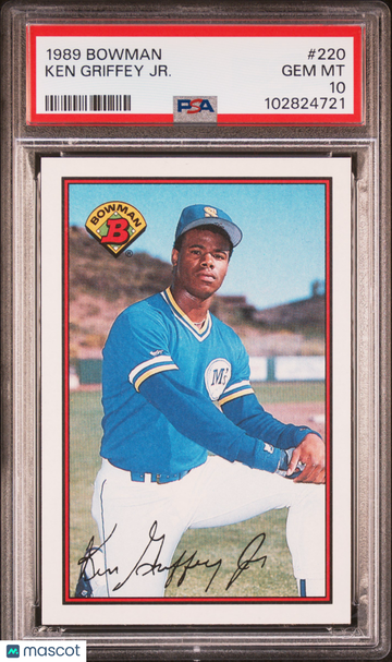 1989 Bowman Ken Griffey JR. #220 PSA 10