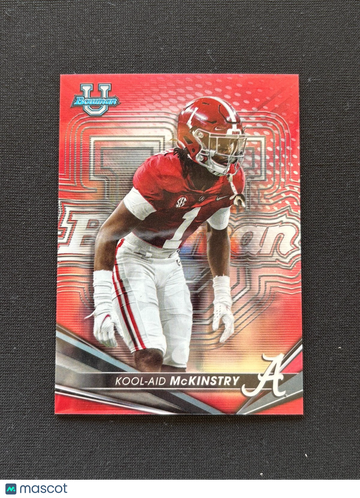 2022 Bowman kool-aid mckinstry Red Refractor Rookie