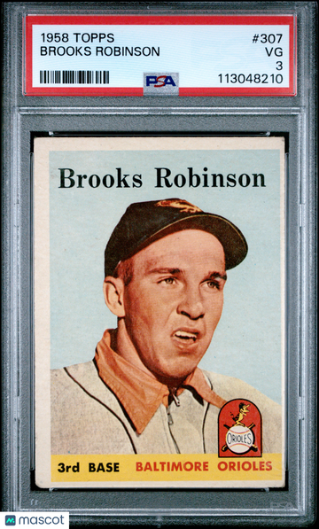 1958 Topps Brooks Robinson #307 PSA 3