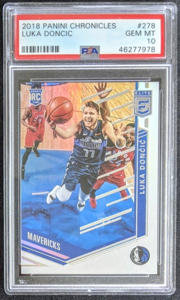 2018-19 Luka Doncic Chronicles #278 Elite