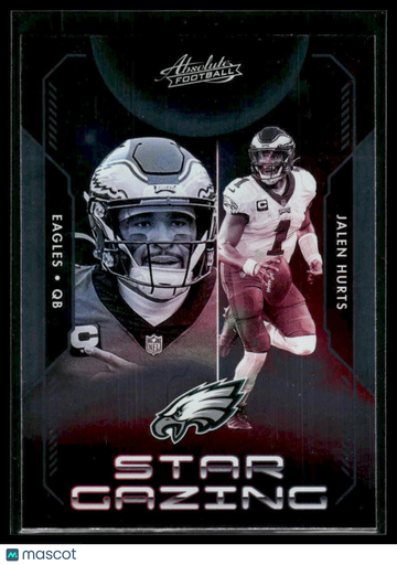 2023 Panini Absolute Jalen Hurts #SG-1 Star Gazing