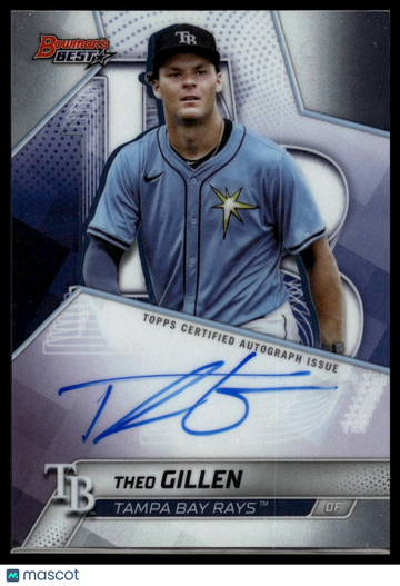 2025 Bowman's Best Theo Gillen #B25-TG Best of 2025 Autographs AU
