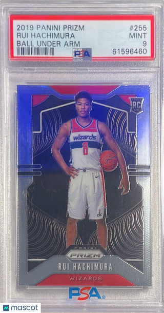 2019 Panini Prizm Rui Hachimura #255 Variation PSA 9