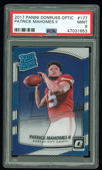 2017 Optic Patrick Mahomes