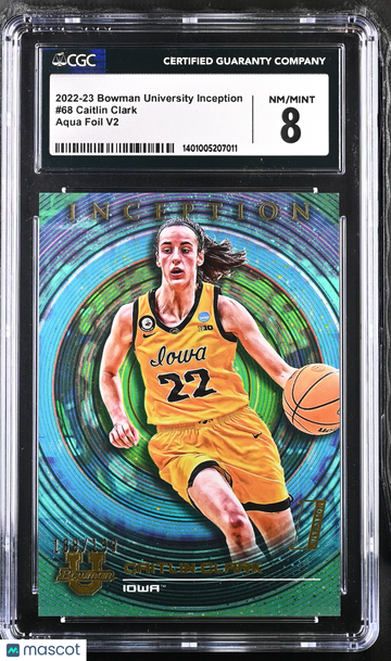 2022-23 Bowman University Inception 188/199 #68 CGC 8