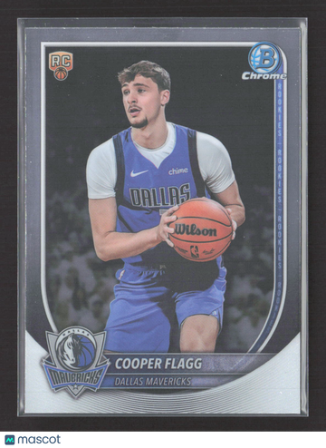 2025 Topps Bowman Chrome Cooper Flagg #BCV-1 RC