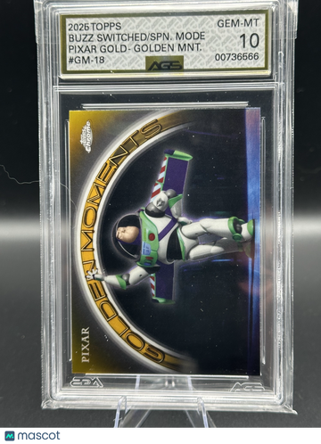 2025 Topps Chrome Disney 100 Golden Moments Short Print #GM-18 10