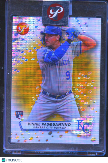 2023 Topps Pristine Vinnie Pasquantino #134 Gold Bubbles Refractor /50 RC