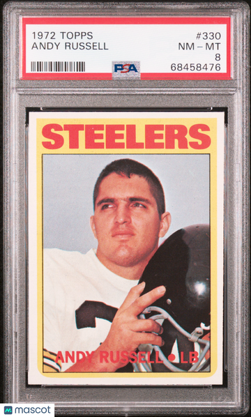 1972 Topps Andy Russell #330 PSA 8