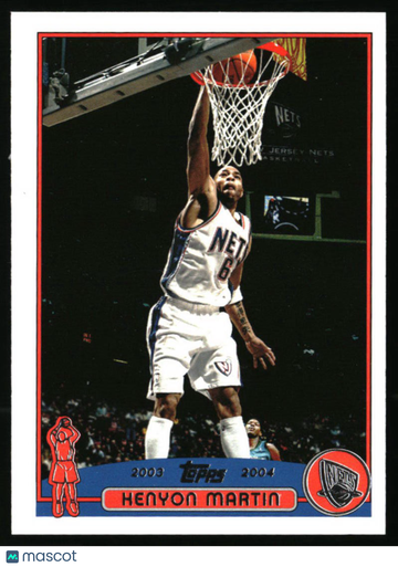 2003-04 Topps Kenyon Martin #18 New Jersey Nets