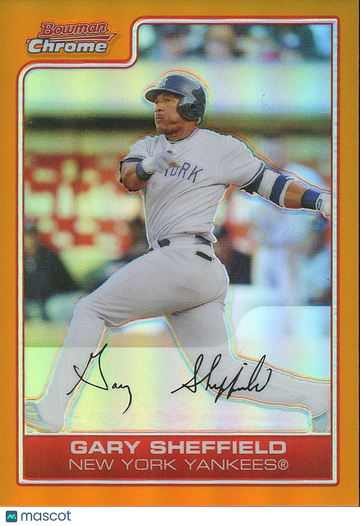 2006 Bowman Chrome Gary Sheffield