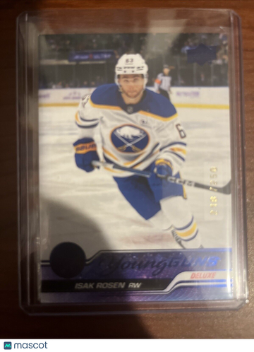 2023-24 Upper Deck Isak Rosen Rookie Short Print