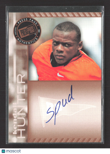 2011 Press Pass Signings Kendall Hunter #PPS-KH Auto