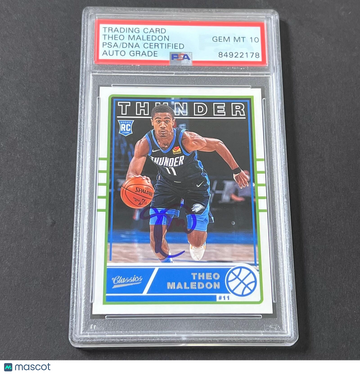 2021 2020-21 Panini Theo Maledon #642 Classics PSA 10