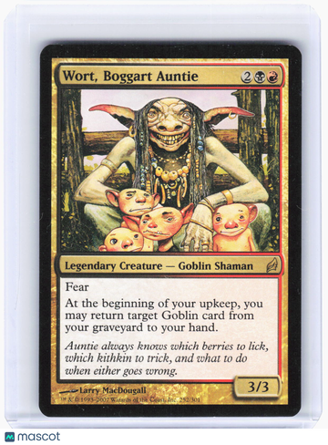 Lorwyn Wort, Boggart Auntie Non-Foil Rare #252