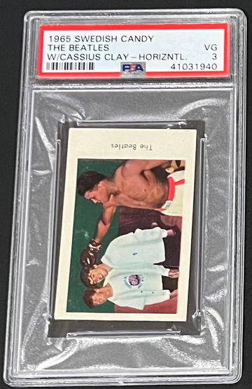 Cassius Clay v The Beatles 1964 Dutch Unnumbered PSA 3