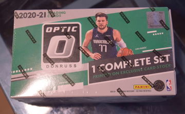 2020-21 Fanatics NBA Donruss Optic Complete Set With 5 Bonus Cards