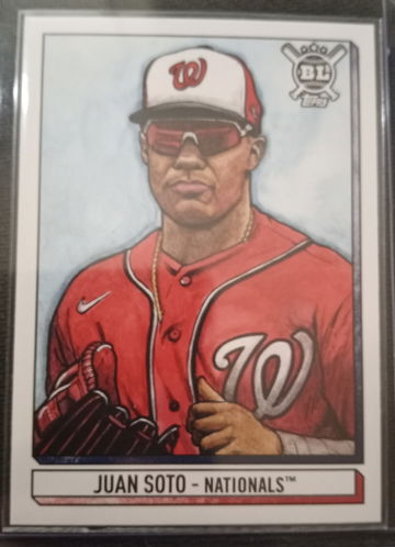 Topps Juan Soto art card