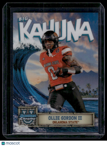 2024 Bowman University Chrome Ollie Gordon II #BK-3 Big Kahuna