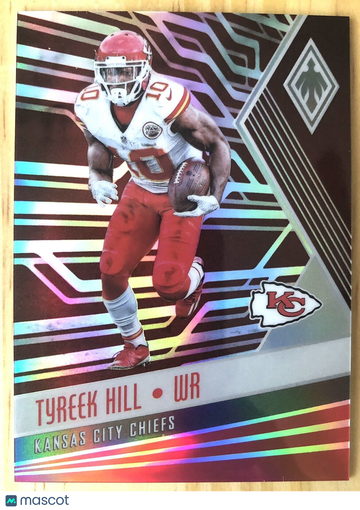 Tyreek Hill 2017 Panini Phoenix #29 Red Parallel #27/299 Kansas City Chiefs