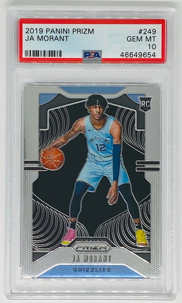 Ja Morant Prizm Base RC PSA 10