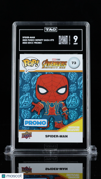 2023 Funko Infinity Saga Spider-Man #73 (Promo) TAG 9