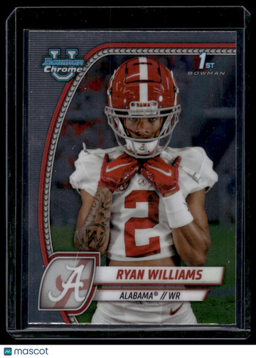 2024 Bowman Chrome University Ryan Williams #53