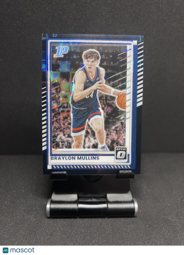 2025 DONRUSS BRAYLON MULLINS OPTIC BLACK PANDORA /15 1ST PROSPECT RC