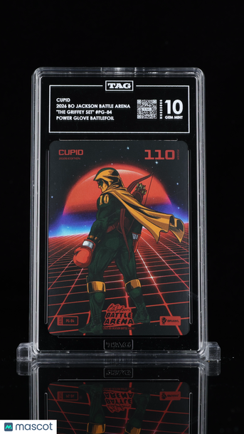2026 Bo Jackson Battle Arena Cupid #PG-84 Power Glove Battlefoil TAG 10