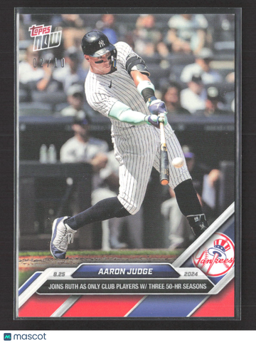2024 Topps Now Aaron Judge #594 /10