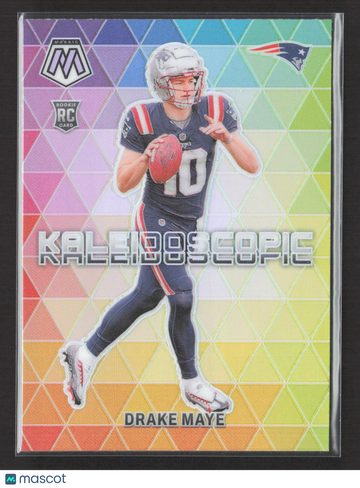 2024 Panini Mosaic Prizm Kaleidoscopic Drake Maye #20 RC