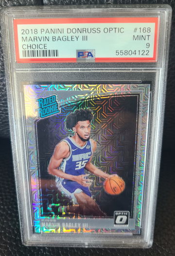 2018 Panini Donruss Optic Choice Marvin Bagley III  PSA 9