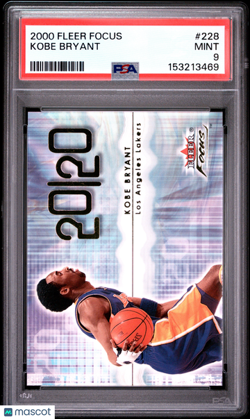 2000 Fleer Focus Kobe Bryant #228 PSA 9