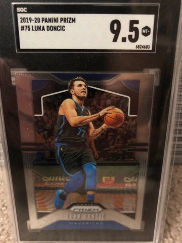 2019-20 Prizm Luka Doncic SGC 9.5