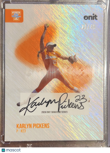 2025 Onit Signature Series Karlyn Pickens #S-2 Holo /40