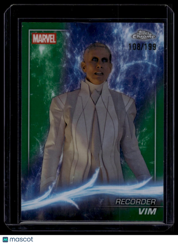 2025 Topps Chrome Marvel Studios SN199 #151