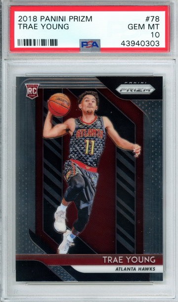 2018 Prizm Trae Young PSA 10