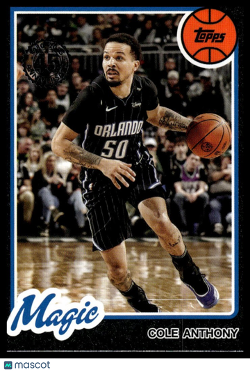 2025-26 Topps Cole Anthony #80BK-26 1980-81 Topps Basketball
