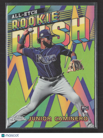 2024 Topps Chrome All-Etch Rookie Rush Junior Caminero #CERR-12 RC