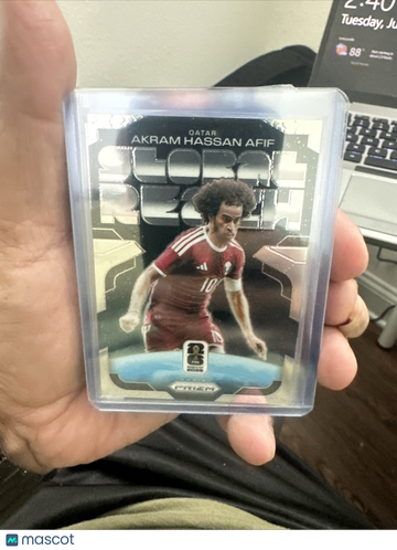 2026 Panini Prizm Global Reach Akram Hassan Afif #17