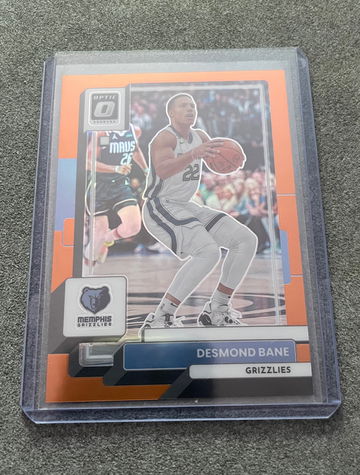 2022-23 Panini Donruss Optic Desmond Bane Orange Prizm /199 Grizzlies C239