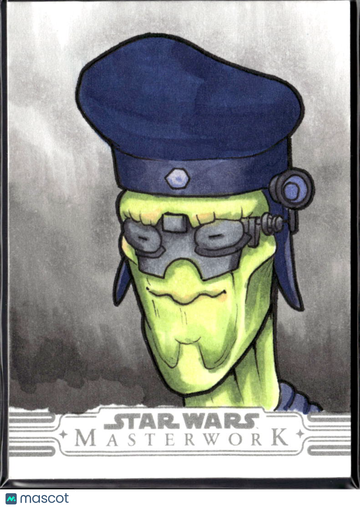 2015 Topps Star Wars Masterwork Snorpixel Sketch Card #N/A