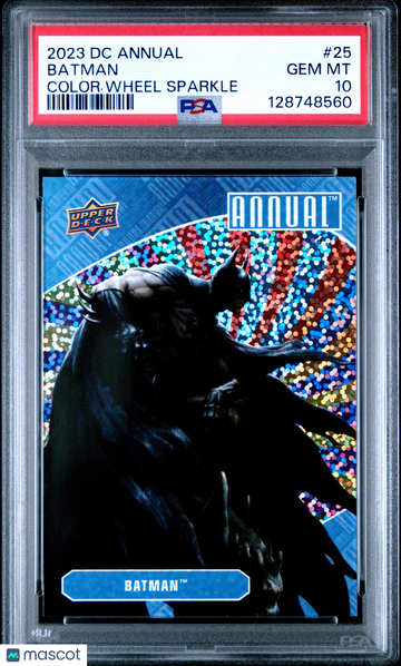 2023 Upper Deck DC Annual Batman #25 PSA 10