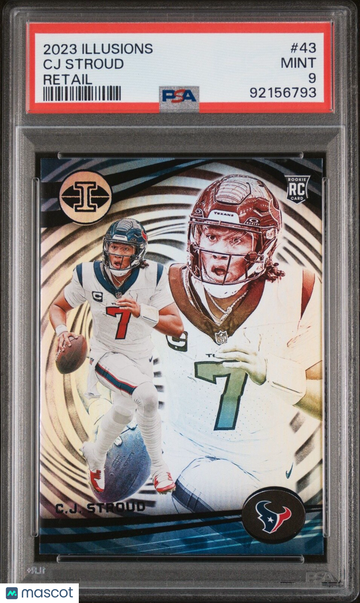 2023 Illusions C.J. Stroud #43 Retail PSA 9