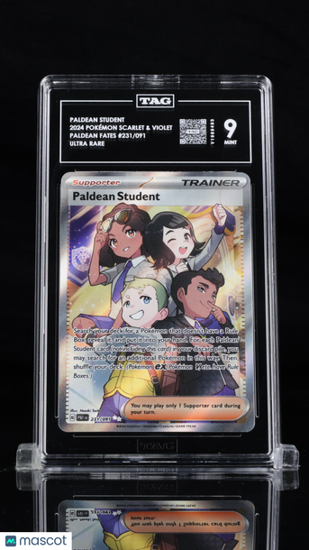 Pokémon Scarlet & Violet Paldean Student TAG 9 #231/091