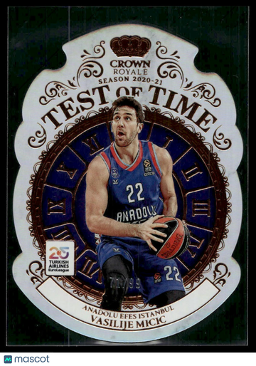 2024 Panini Crown Royale Vasilije Micic #20 Test of Time /99