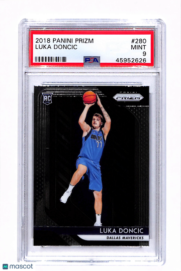 2018 Panini Prizm Luka Doncic #280 PSA 9